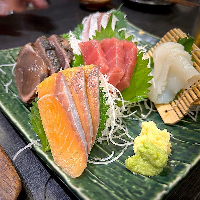 鮮魚5点盛り(九州の台所 ななけんや 完全個室牛の巣)