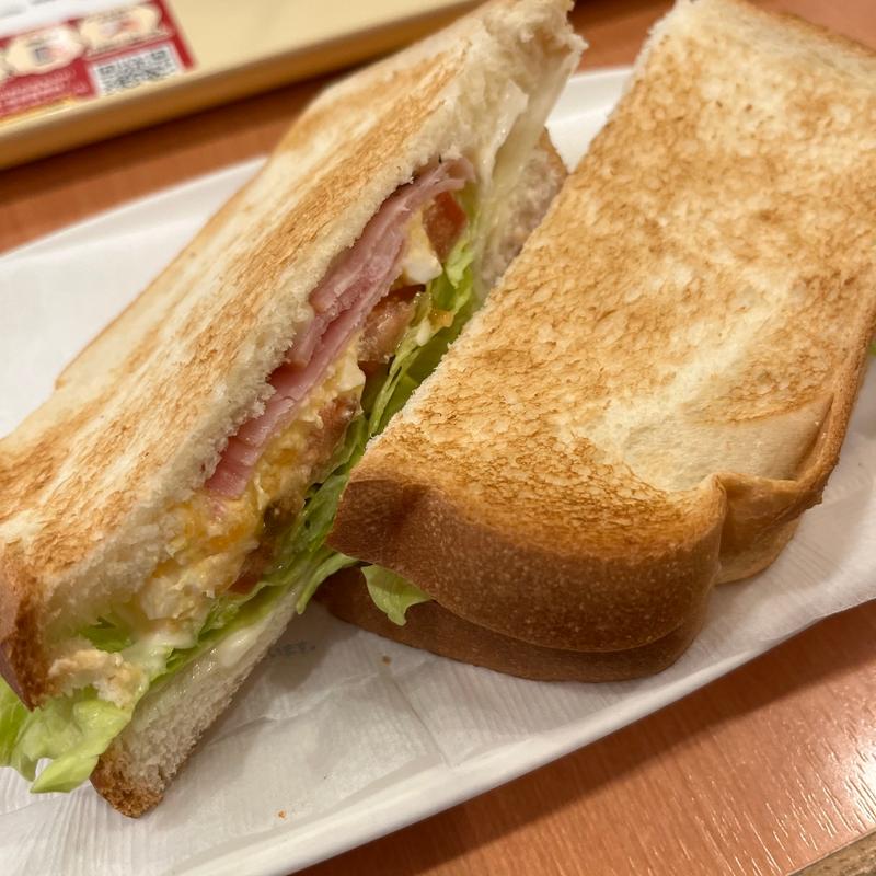 Aセット　ハムタマゴサンド(ドトールコーヒーショップ 関内仲通り店)