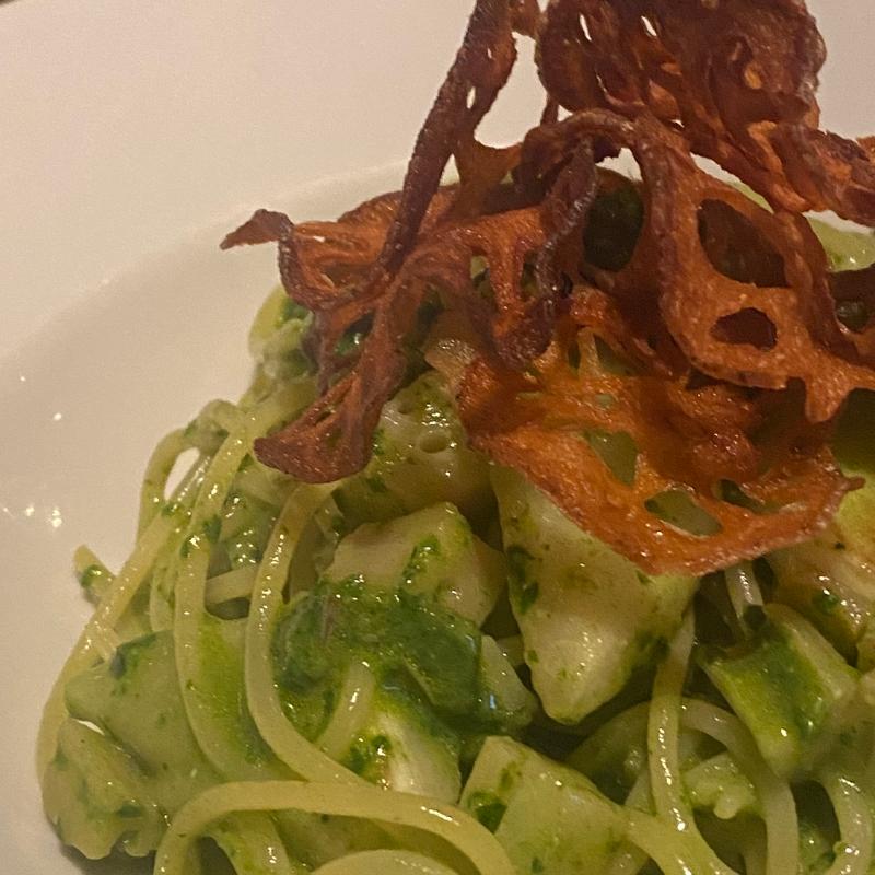 蓮根とカブのジェノベーゼ(PIZZERIA & BAR NOHGA （ピッツェリア＆バーノーガ）)