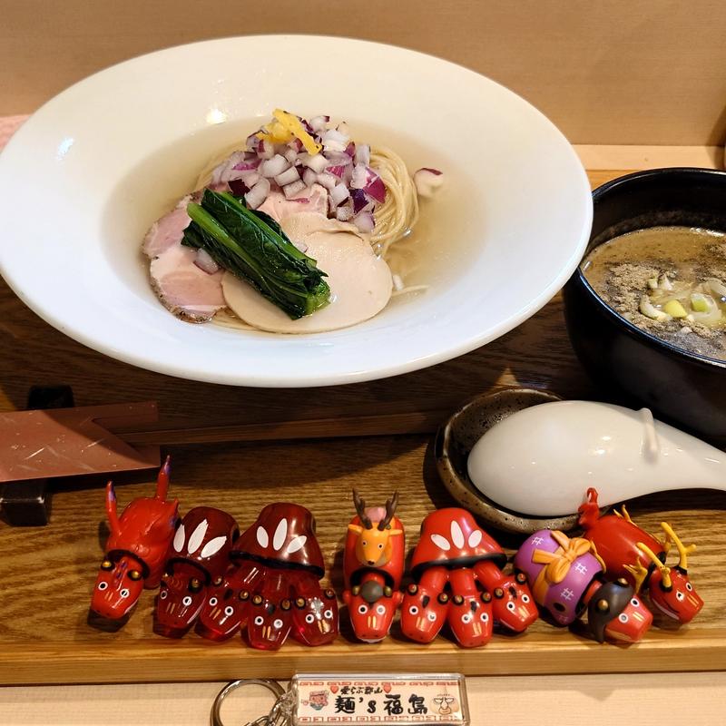 生姜水濃厚煮干しつけ麺(麺処 隆)