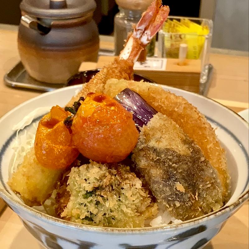 特製ヒレカツ合いもり丼セット(新潟カツ丼 タレカツ 心斎橋店)