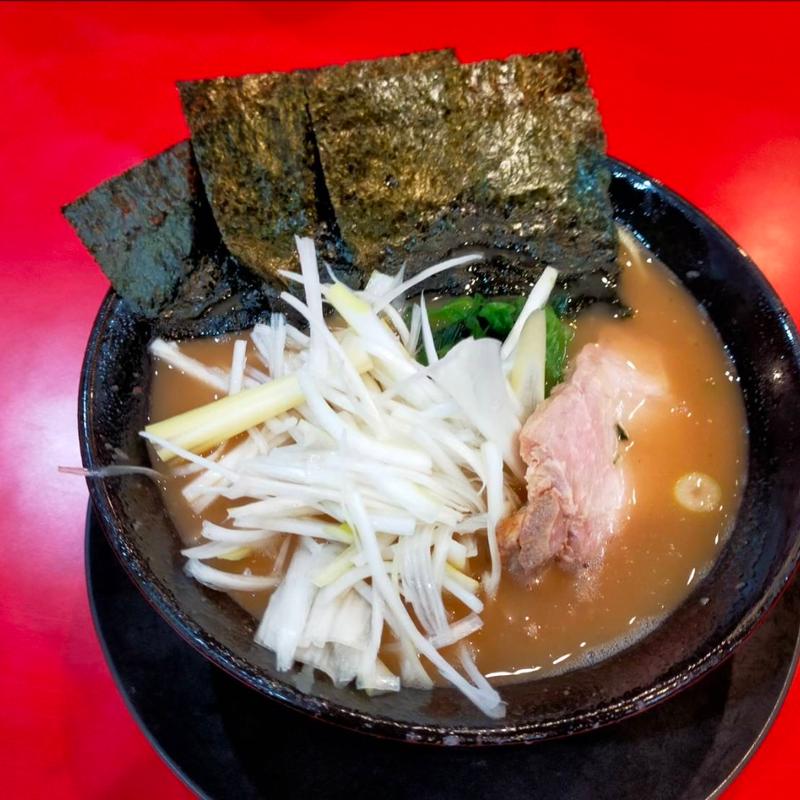 白髪ネギラーメン(家系ラーメン王道 王道之印)