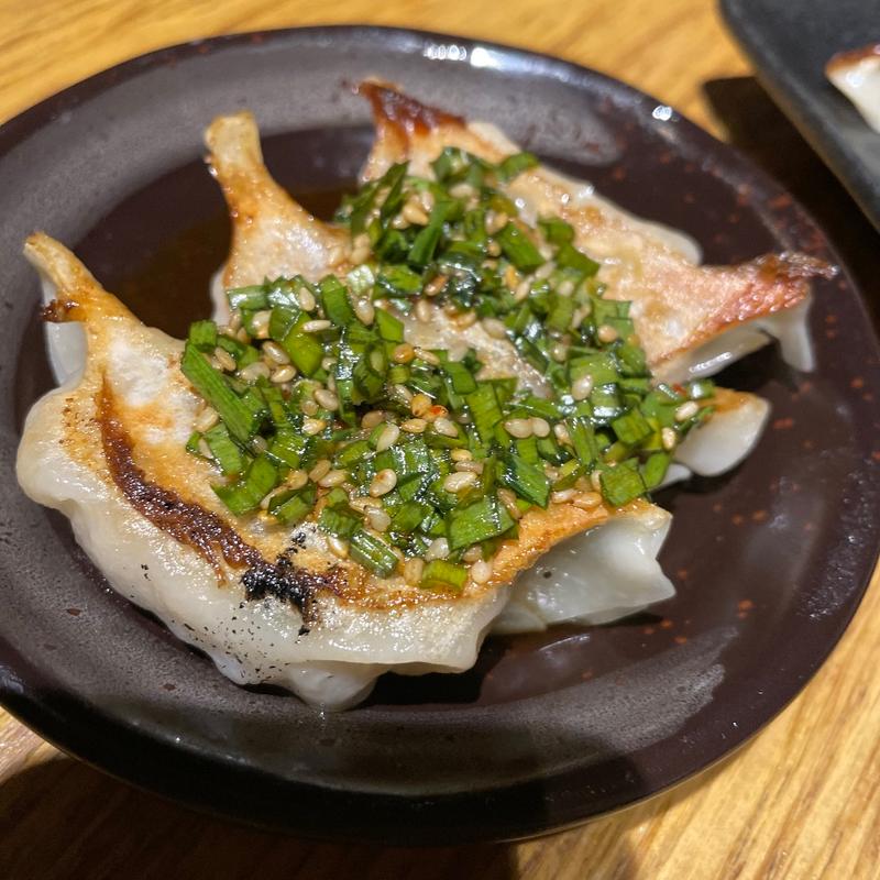 にら餃子(オリオン餃子 宇都宮駅東店)