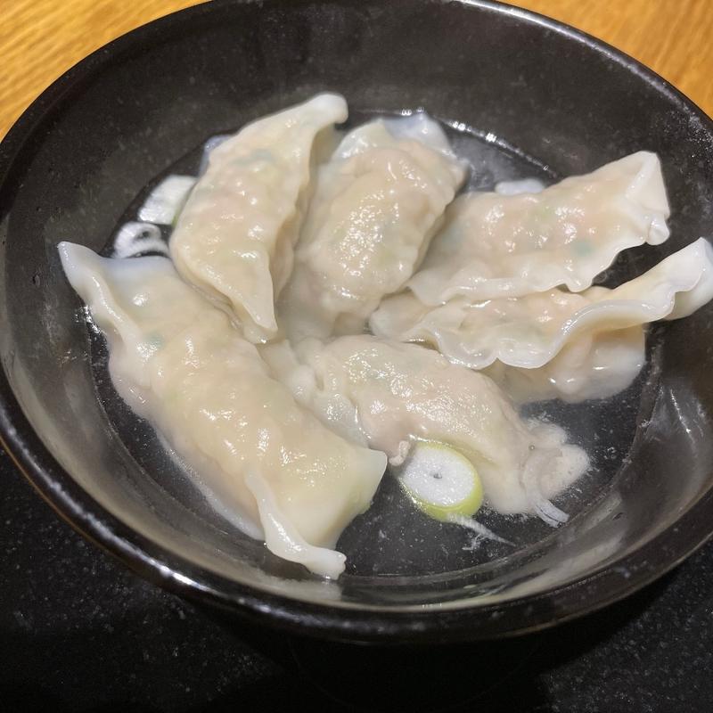 水餃子(オリオン餃子 宇都宮駅東店)