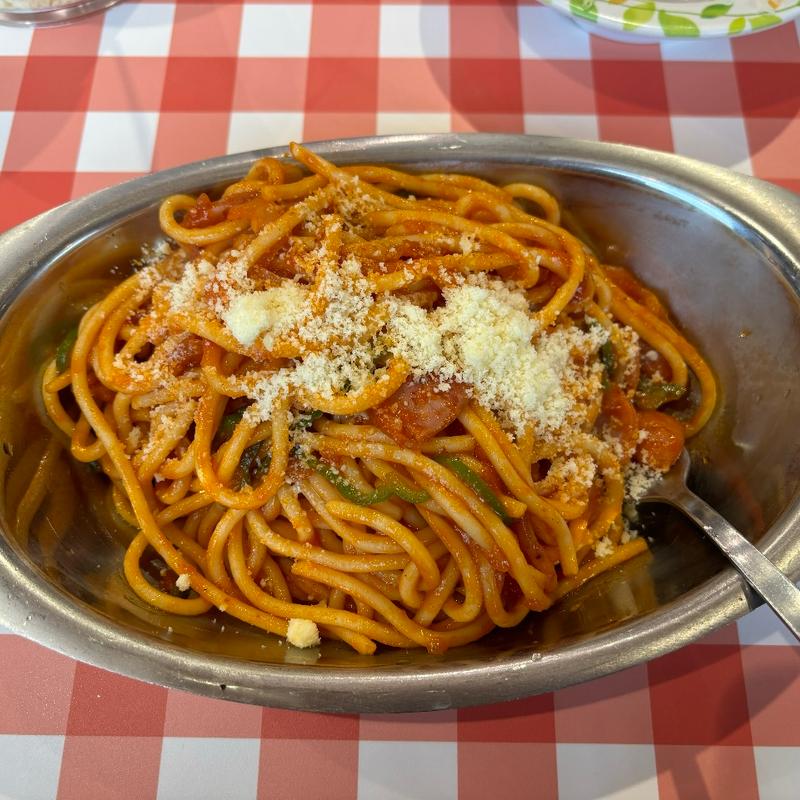 ナポリタン(スパゲッティーのパンチョ八王子松木店)