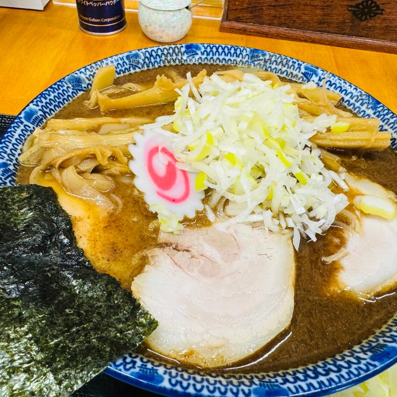 魚介チャーシュー中華そば大盛＋メンマ(中華そば 香十)