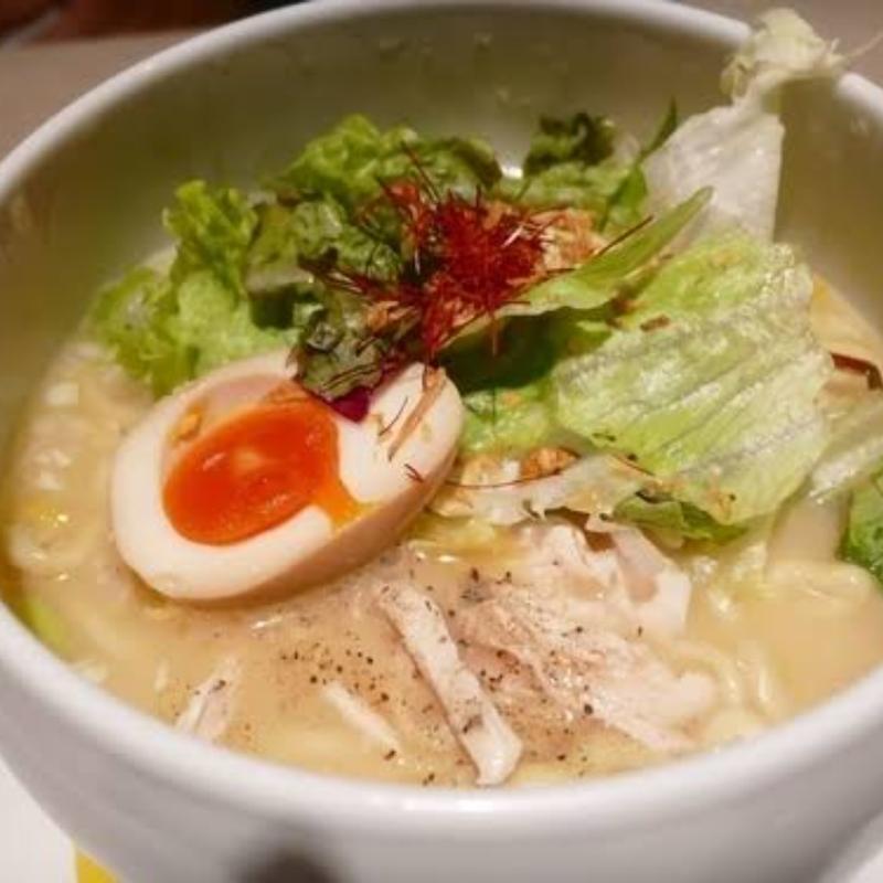 鶏白湯塩そば(蔭山樓)