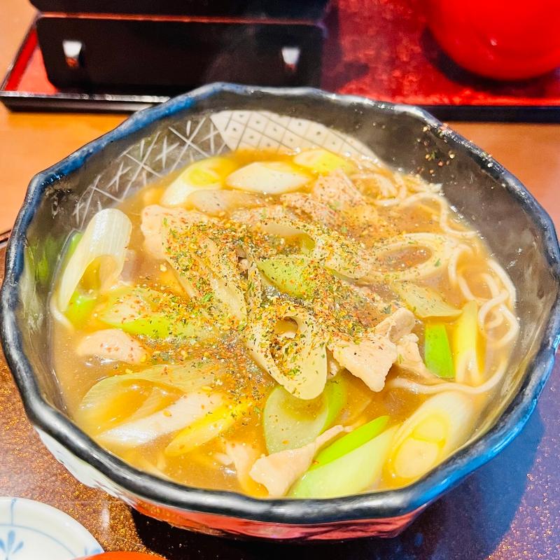 カレー南蛮(そば香露庵)