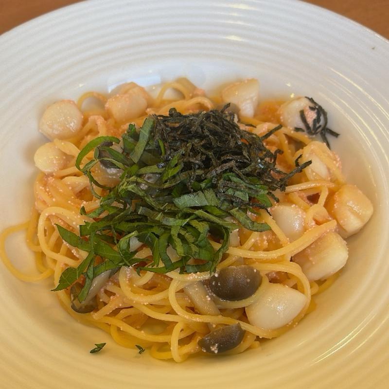 小柱ときのこの明太子パスタ(ココス アルプラザ亀岡前店 （COCO’S）)