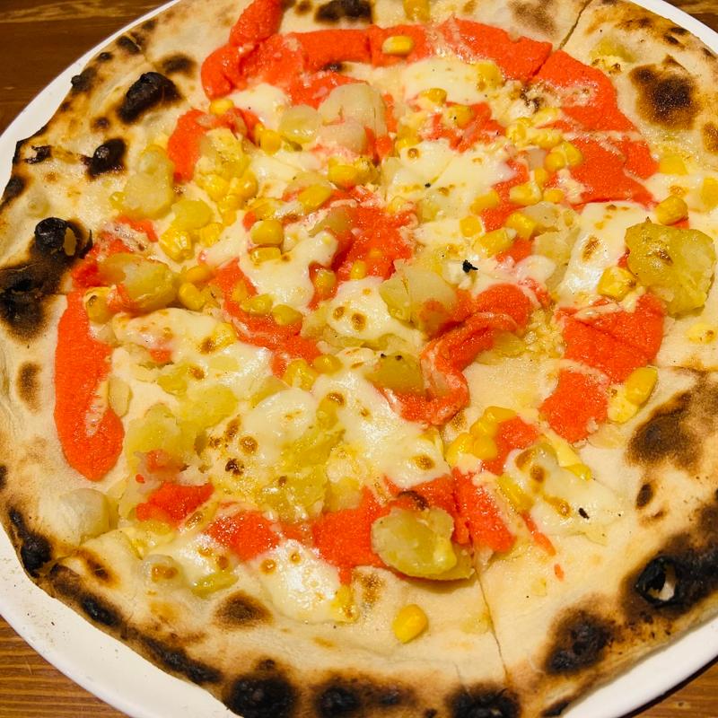 たらマヨピッツァ(Italian Kitchen VANSAN)