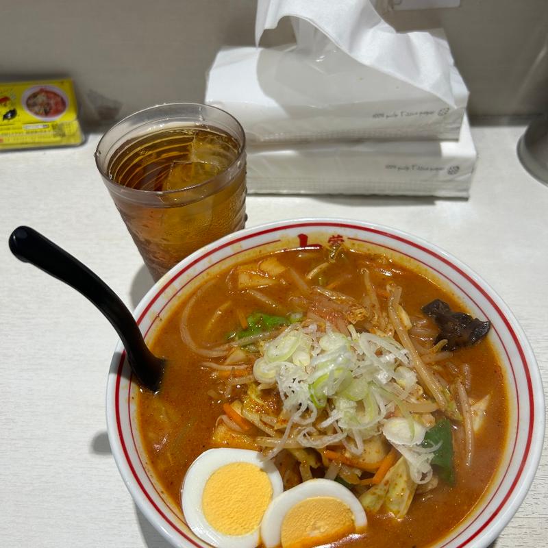 五目味噌タンメン(蒙古タンメン中本 川崎店)