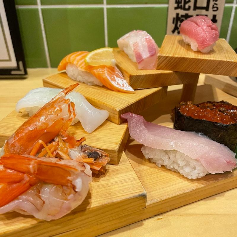 上8貫握り(鮨ととぎん 心斎橋店)