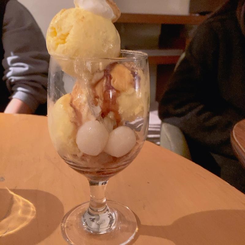 黒蜜ときなこのパフェ(café citron （カフェ シトロン）)