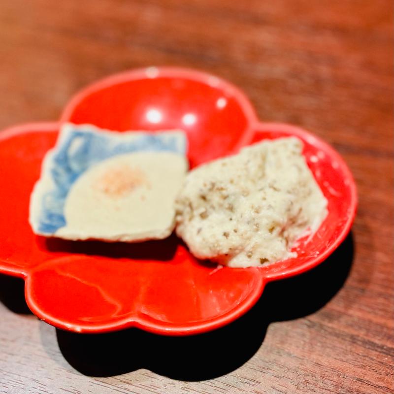 自然薯生とろ　岩塩添え(博多おでんと自然薯　よかよか堂)