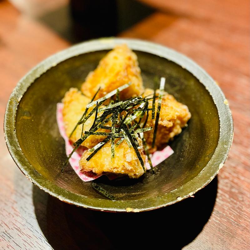 里芋の唐揚げ(博多おでんと自然薯　よかよか堂)