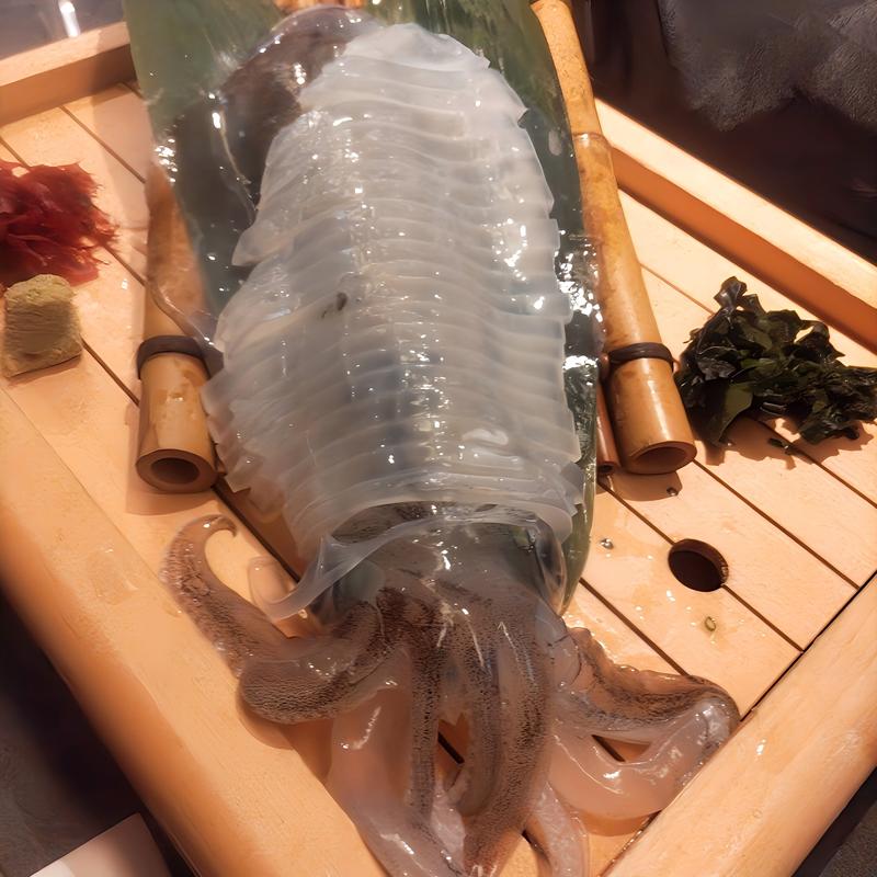 いか姿造り    大(居酒屋 まる家 西中洲 （まるや）)