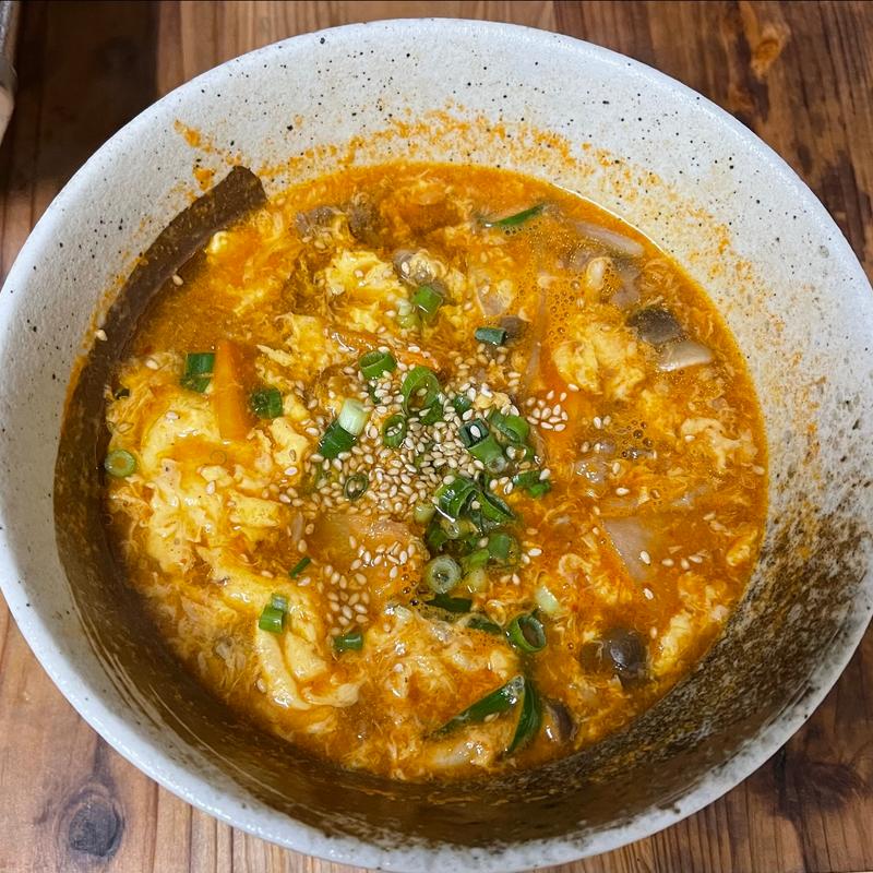 辛いスープ(ホルモンWABISABI DX)