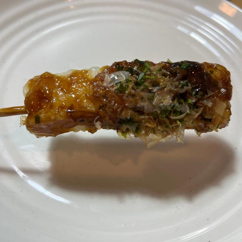 お好み焼き風　チーズ餅こんにゃく(楢下宿 丹野こんにゃく)