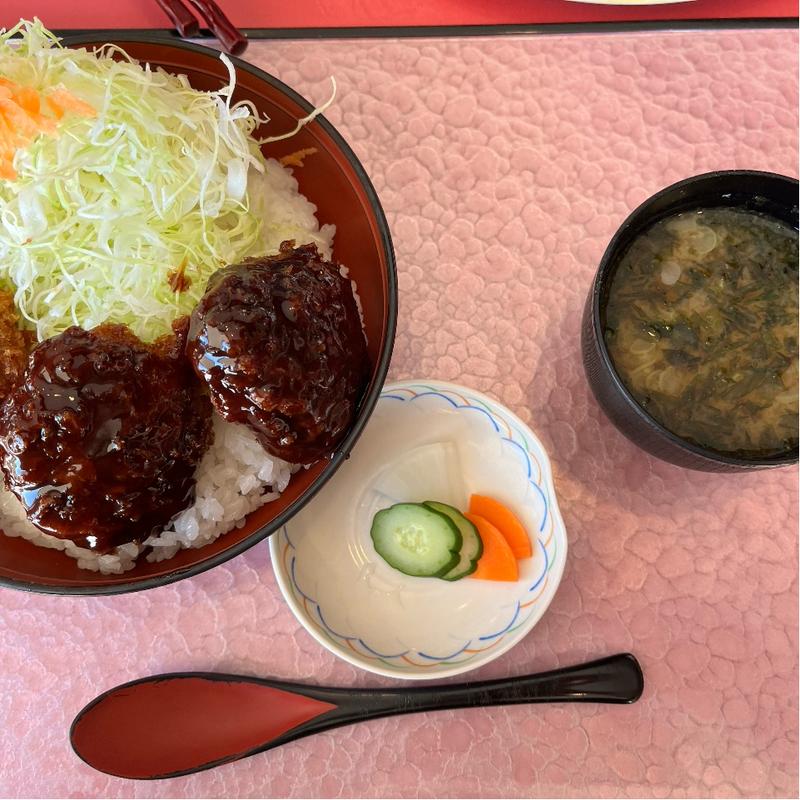 特製メンチカツ丼(東富士カントリークラブ)