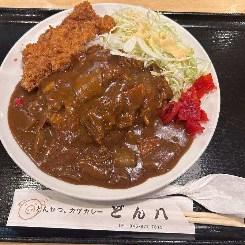 カツカレー（M）(とんかつ カツカレー どん八 山下町店)