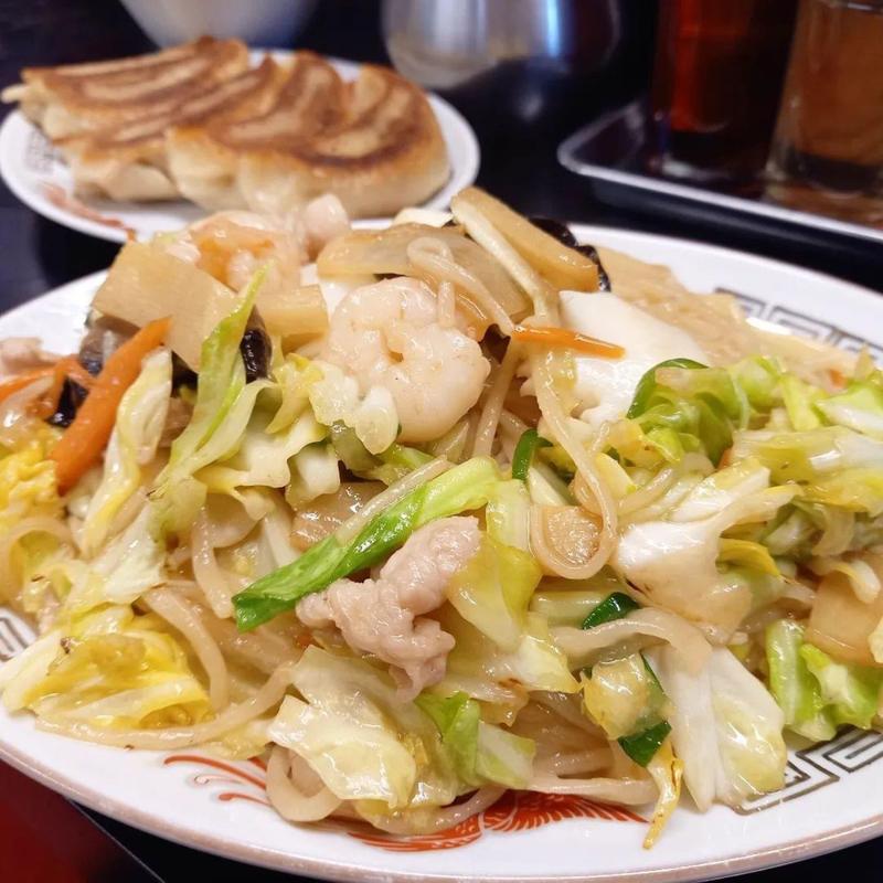 五目焼きそば(馬賊 浅草本店)