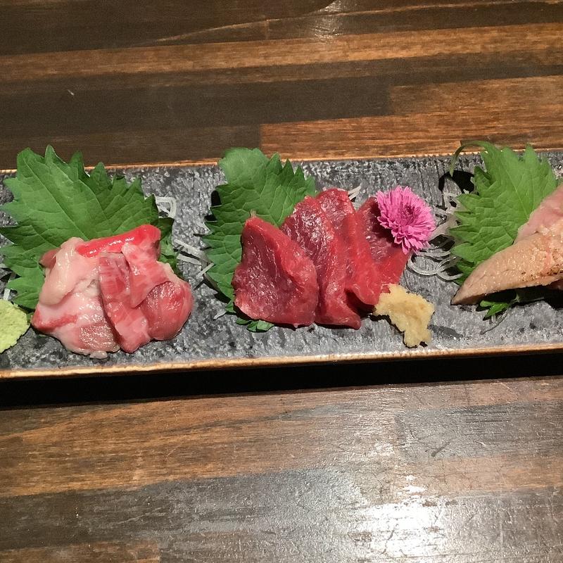 希少部位3種盛り(居酒屋 希ＳＡＫＵ)