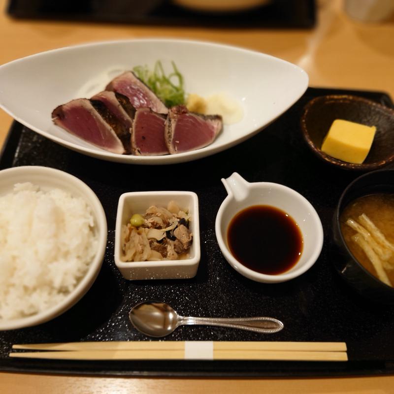 藁焼きカツオのたたき御膳(TOSA DINING おきゃく)