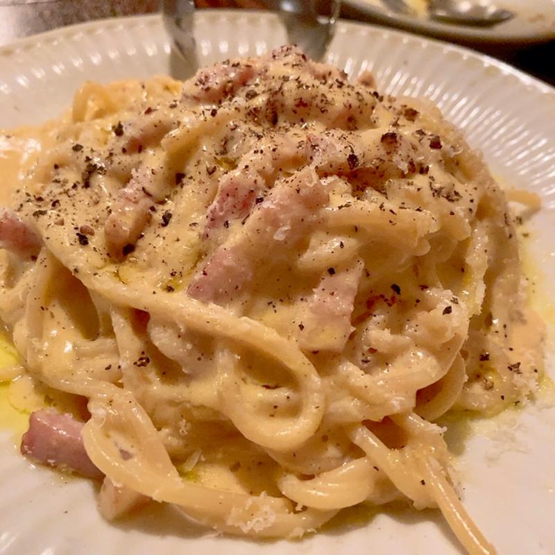 カルボナーラ(ワイン食堂 ITADAKIYA)