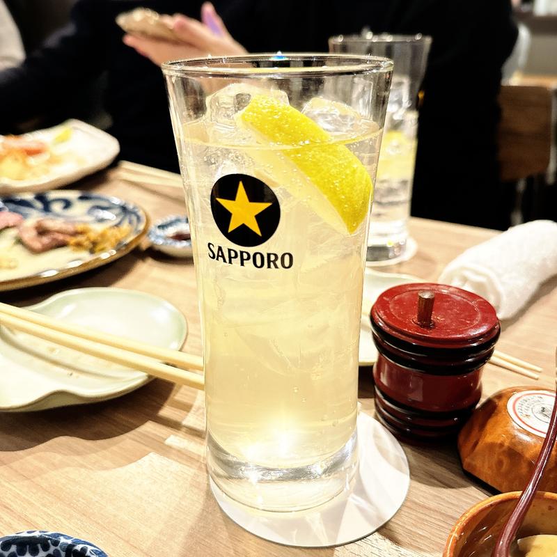 生レモンサワー(つなぎや 中目黒)