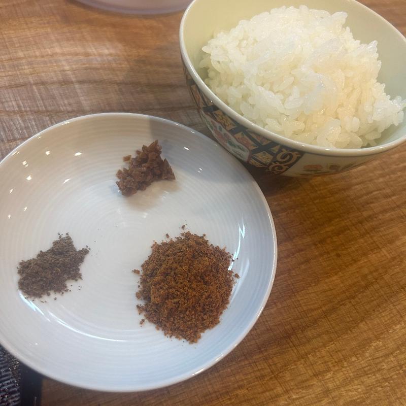 鶏麺々専用味変セット＋ごはん（小）(麺々 結び)