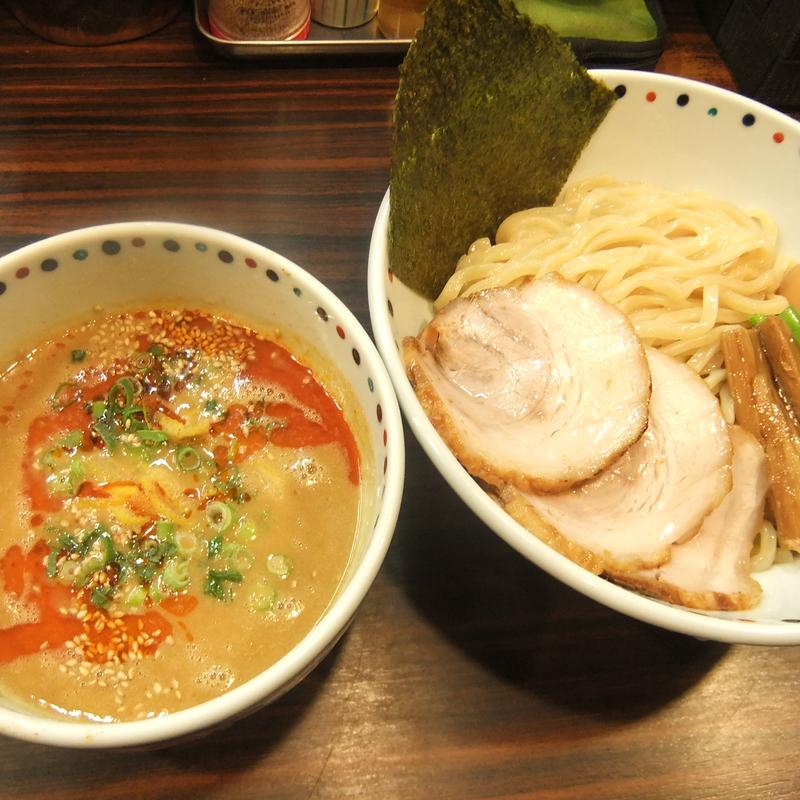 胡麻味噌つけ麺(らー麺 あけどや )