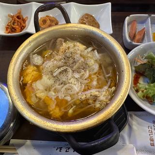 干しタラスープ定食(KOREAN DINING チョゴリ)