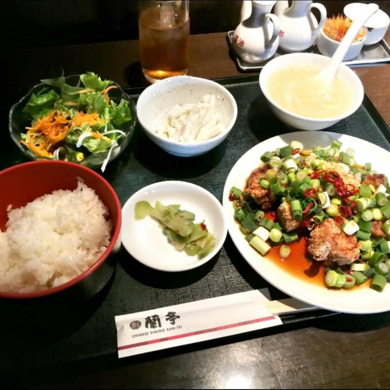 酢豚定食(蘭亭 上一店)