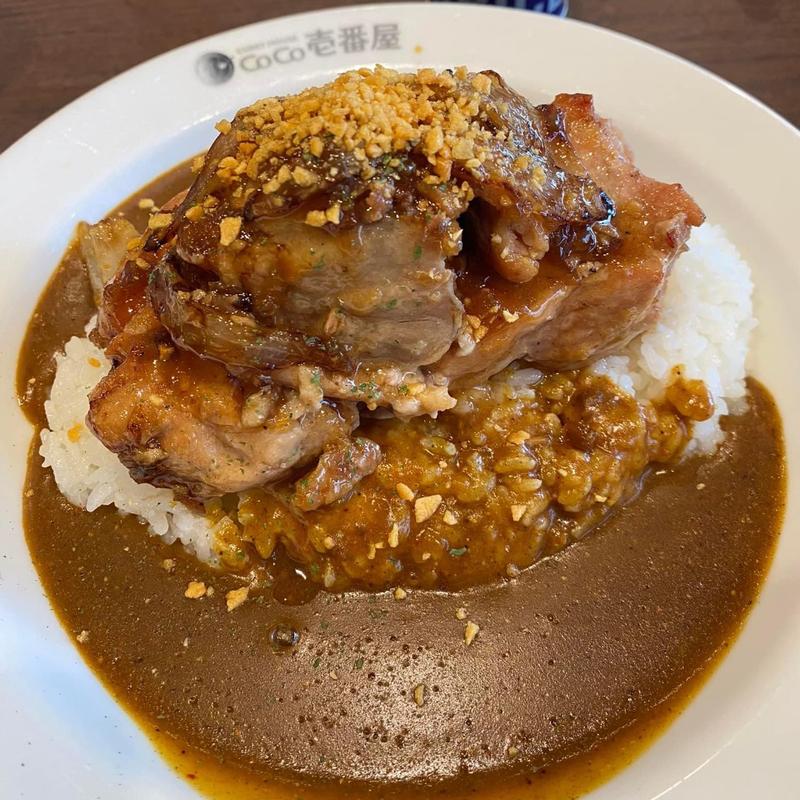ホロ肉ドカンと豪快カレー(カレーハウス CoCo壱番屋 小田急祖師ヶ谷大蔵駅前店)