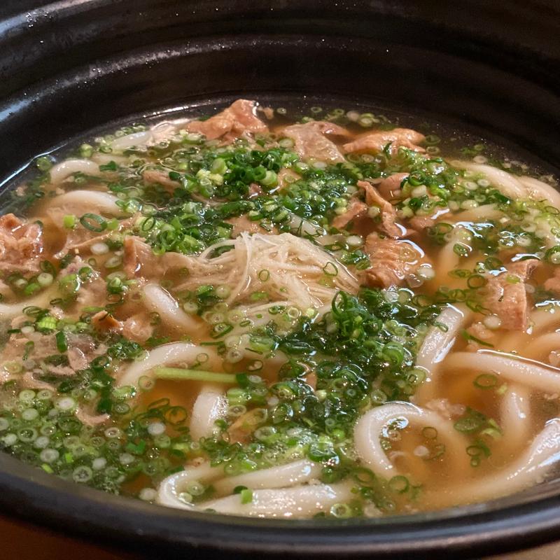 脂かすのおうどん(麺匠の心つくし つるとんたん 北新地店)