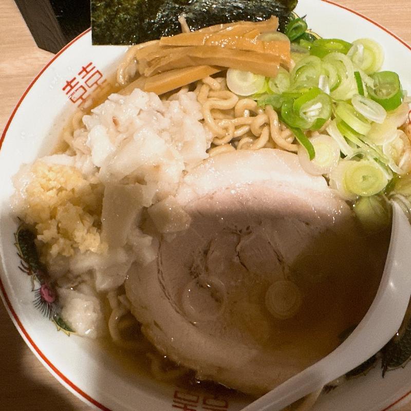 中華そば大盛(自家製麺 ご藤)