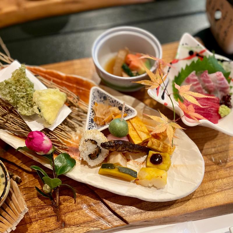 うぐいすコース(和風創作料理14品）(創作料理 いちの川)