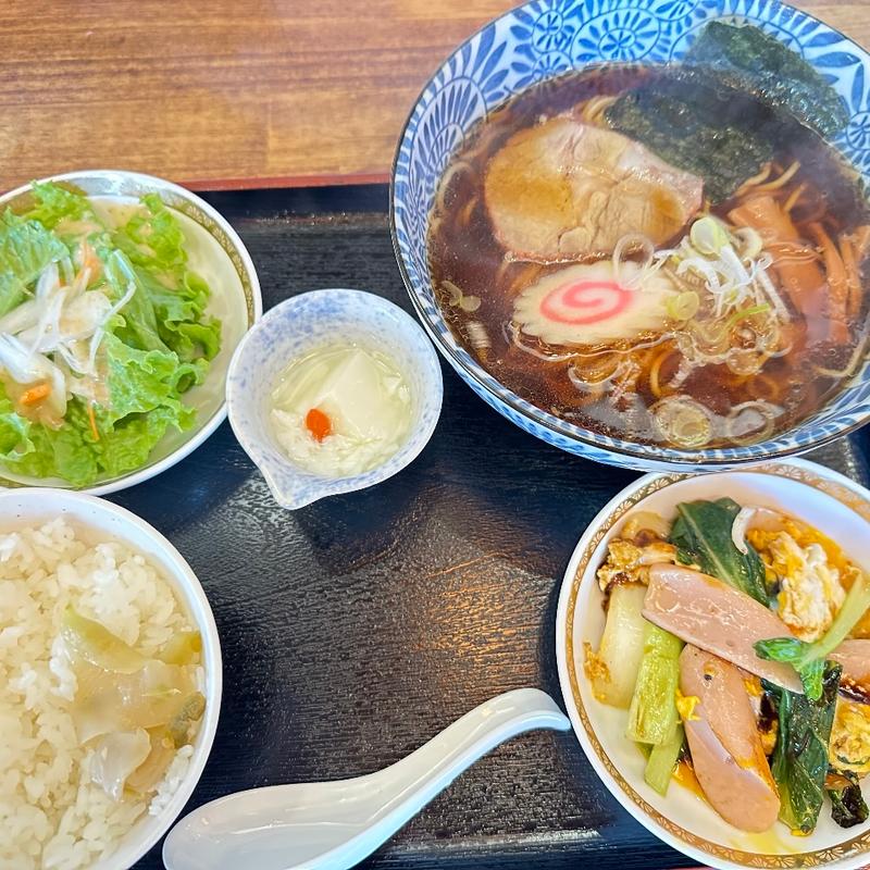 ラーメンセット(百萬中華)