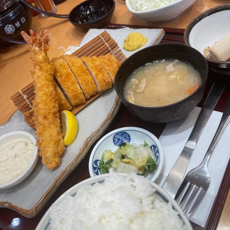 大海老カツランチ(かつ源 京都洛西店 （かつげん）)