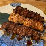 焼き鳥3種(大衆酒蔵 鳥益 新小岩)