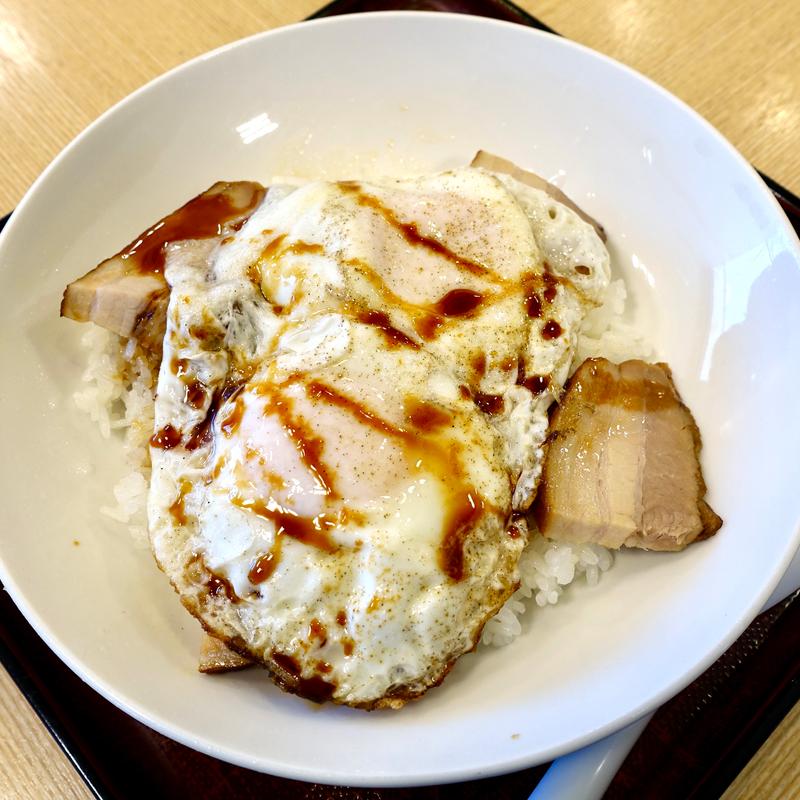 今治名物　焼き豚玉子飯(魚河岸ごはん )