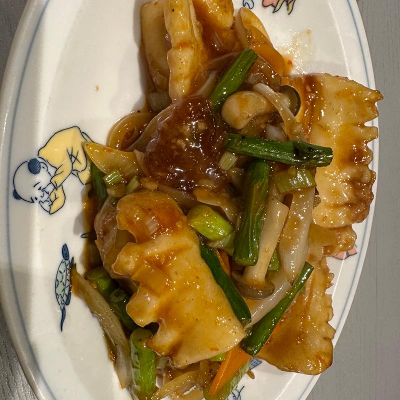 イカの辛子酢炒め(味仙 （アジセン）)