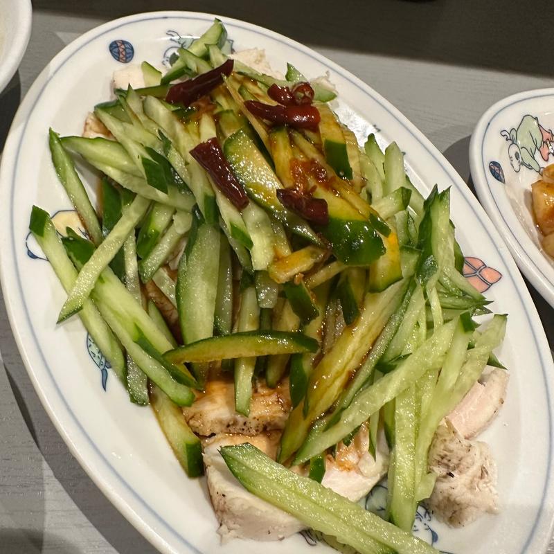 蒸し鶏(味仙 （アジセン）)