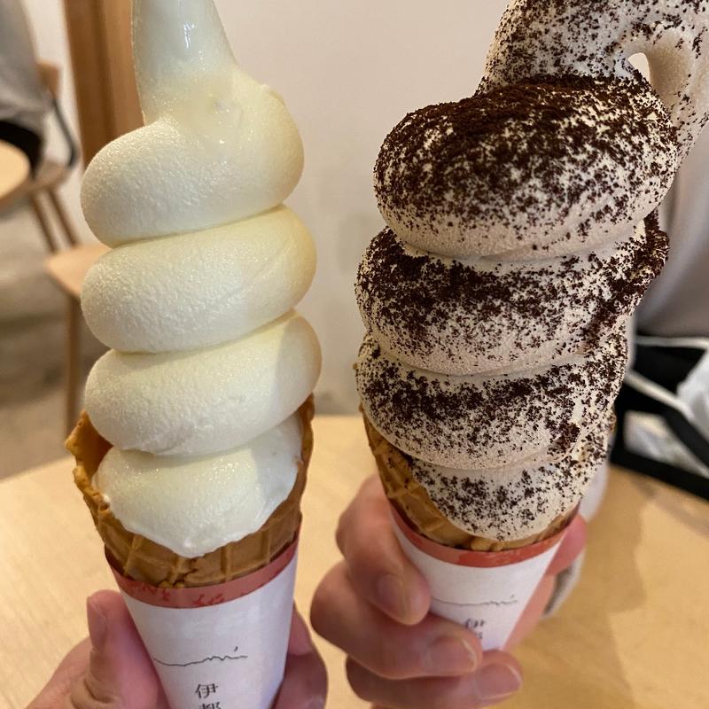 ソフトクリーム(伊都岐珈琲Ｆａｃｔｏｒｙ )