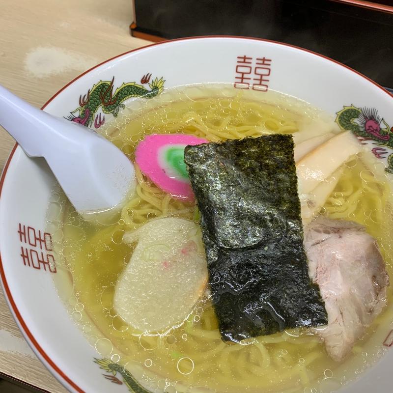 塩しょうがラーメン(ラーメン信月)