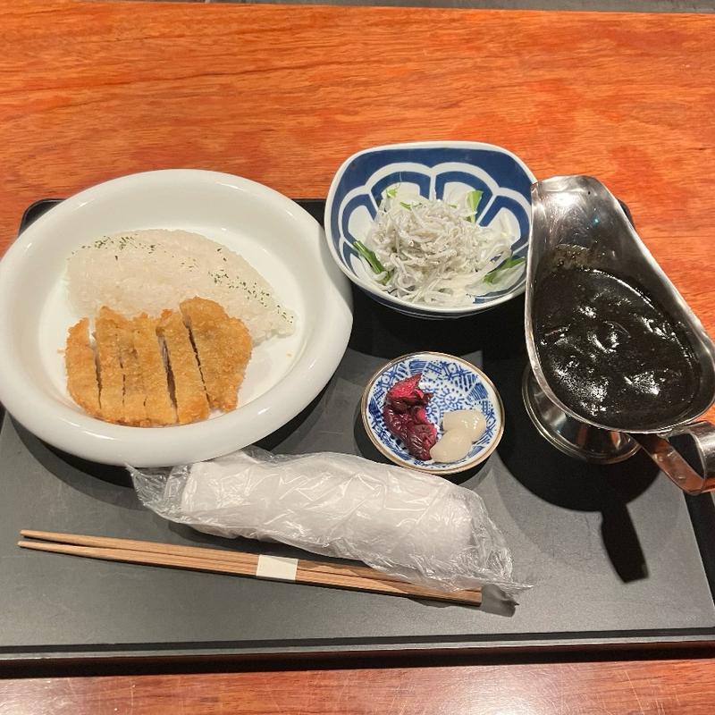 豚カツカレー御膳(魚坐（さかなざ）)