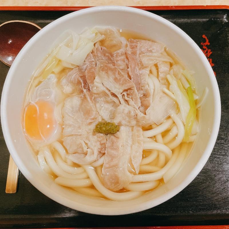香味肉うどん(小諸そば ニコライ坂店 )