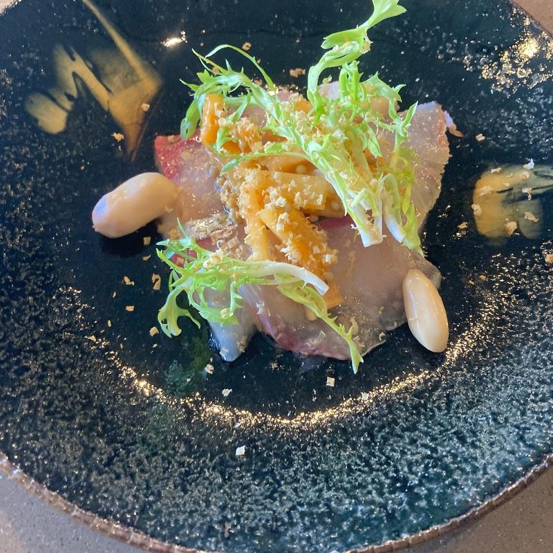 しまあじカルパッチョ(パストジータ （PASTOSITA）)