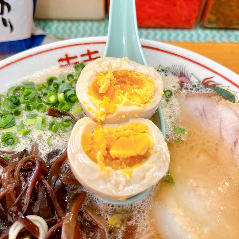 煮玉子(豚骨らーめん てっちゃん)