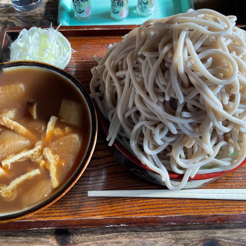 けんちんそば＋大盛り(黄門そば （こうもんそば）)